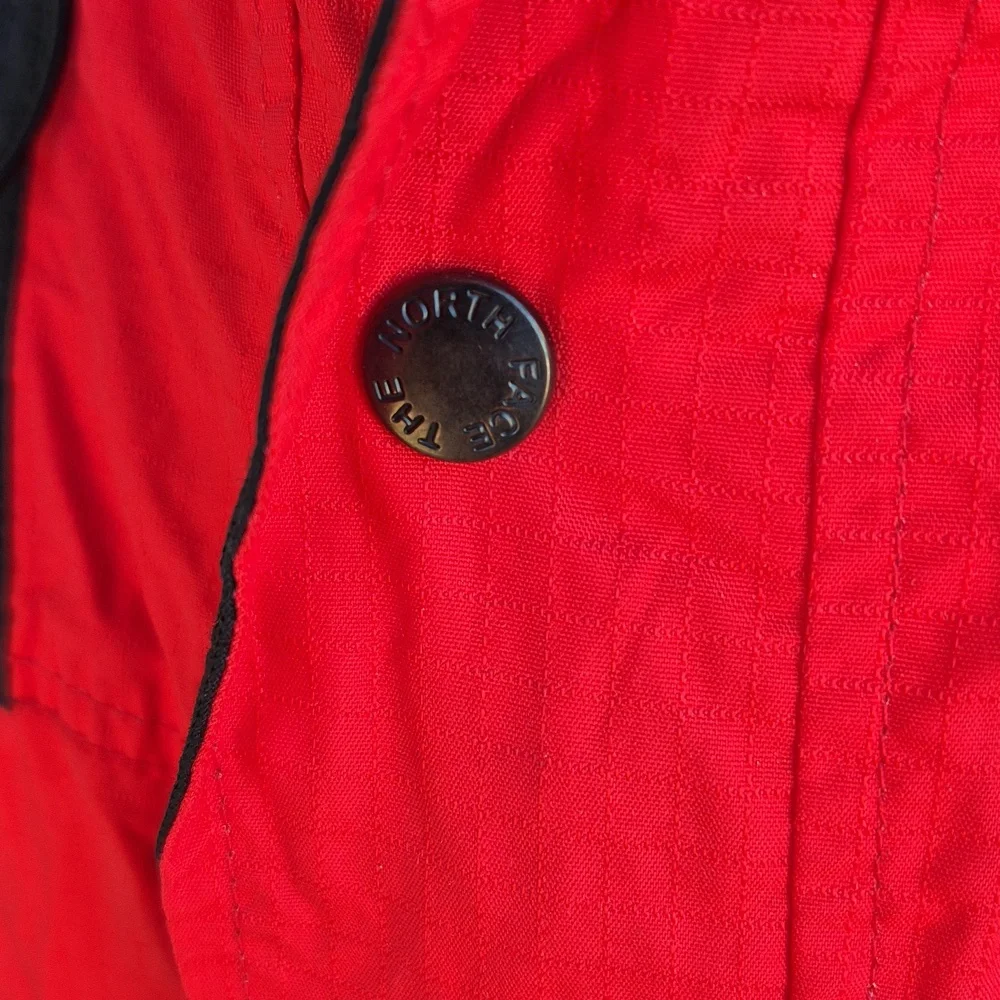 THE NORTH FACE Red Black Summit Shell Gore-Tex XCR Small Mens‎ Hooded Jacket VTG